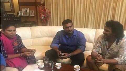 ನಟ ಉಪೇಂದ್ರರನ್ನು ಅನುಪಮಾ ಶಣೈ ಭೇಟಿಯಾದರಉ