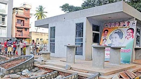ನಿರ್ಮಾಣ ಹಂತದ ಇಂದಿರಾ ಕ್ಯಾಂಟೀನ್