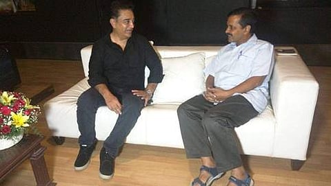 ಕಮಲ್ ಹಾಸನ್ - ಅರವಿಂದ್ ಕೇಜ್ರಿವಾಲ್