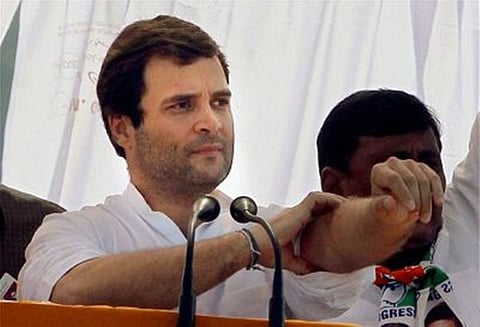 ಎಐಸಿಸಿ ಅಧ್ಯಕ್ಷ ರಾಹುಲ್ ಗಾಂಧಿ ಸಾಂದರ್ಭಿಕ ಚಿತ್ರ