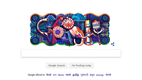 ಗಣ ರಾಜ್ಯೋತ್ಸವ ಗೂಗಲ್ ಡೂಡಲ್
