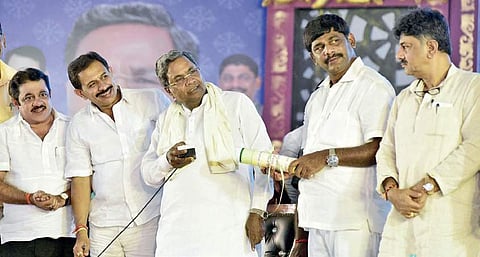 ಕಾರ್ಯಕ್ರಮವೊಂದರಲ್ಲಿ ಸಿಎಂ ಸಿದ್ದರಾಮಯ್ಯ (ಸಂಗ್ರಹ ಚಿತ್ರ)