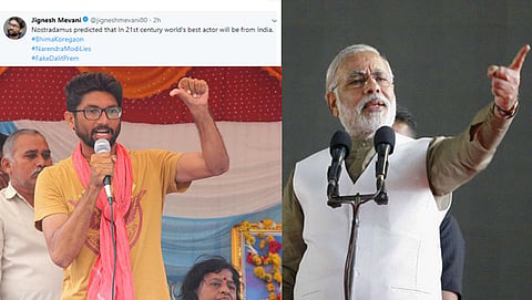 ಪ್ರಧಾನಿ ಮೋದಿ ಮತ್ತು ಜಿಗ್ನೇಶ್ ಮೇವಾನಿ ಟ್ವೀಟ್