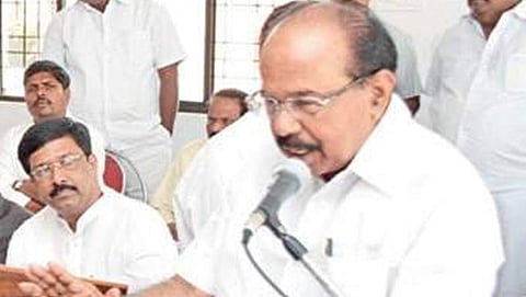 ಕಾಂಗ್ರೆಸ್ ಪ್ರಣಾಳಿಕೆ ಸಮಿತಿ ಅಧ್ಯಕ್ಷ ವೀರಪ್ಪ ಮೊಯ್ಲಿ