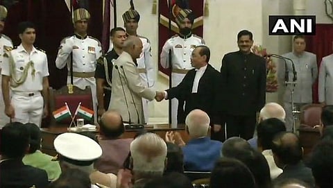 ಪ್ರಮಾಣ ವಚನ ಸ್ವೀಕರಿಸಿದ ರಂಜನ್ ಗೊಗೋಯ್