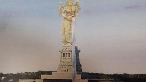 ಕಾವೇರಿ ಪ್ರತಿಮೆ (ಸಂಗ್ರಹ ಚಿತ್ರ)
