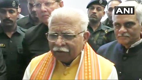 ಹರ್ಯಾಣ ಸಿಎಂ ಮನೋಹರ್ ಲಾಲ್ ಖಟ್ಟರ್