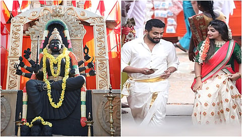 ಭರಾಟೆ ಚಿತ್ರದ ಸೆಟ್