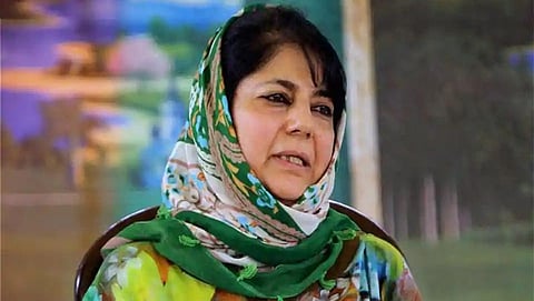 Mehbooba rules out going to court against Guv's decision