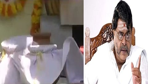 ಕಾವೇರಿ ಸಂಗಮದಲ್ಲಿ ಲೀನವಾದ ಕರುನಾಡ 'ಕರ್ಣ': ಶಾಸ್ತ್ರೋಕ್ತವಾಗಿ ಅಸ್ಥಿ ವಿಸರ್ಜಿಸಿದ ಕುಟುಂಬಸ್ಥರು