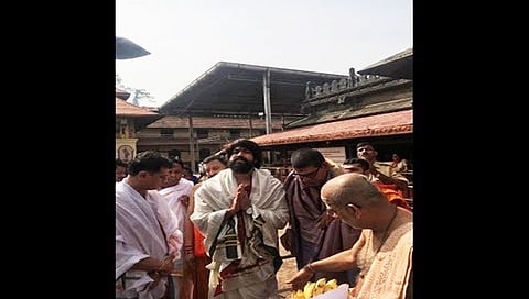 ಕೊಲ್ಲೂರಿನಲ್ಲಿ ಯಶ್
