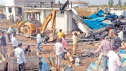 ಬಾಗಲಕೋಟೆಯ ಡಿಸ್ಟಿಲರಿ ಘಟಕದಲ್ಲಿ ಸ್ಪೋಟ ಸಂಭವಿಸಿ 6 ಜನ ಸಾವು