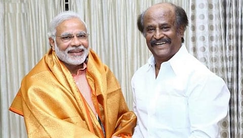 ನರೇಂದ್ರ ಮೋದಿ, ರಜನಿಕಾಂತ್