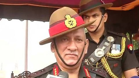 ಭಾರತೀಯ ಸೇನಾ ಮುಖ್ಯಸ್ಥ ಬಿಪಿನ್ ರಾವತ್
