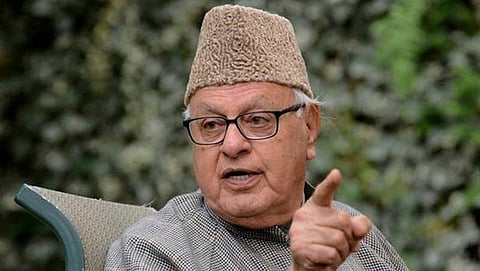 ನ್ಯಾಷನಲ್ ಕಾನ್ಫರೆನ್ಸ್ ಅಧ್ಯಕ್ಷ ಫರೂಖ್ ಅಬ್ದುಲ್ಲಾ