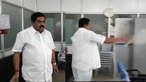 ಬಿಬಿಎಂಪಿ ಕಚೇರಿ ನುಗ್ಗಿದ ನಾರಾಯಣ ಸ್ವಾಮಿ