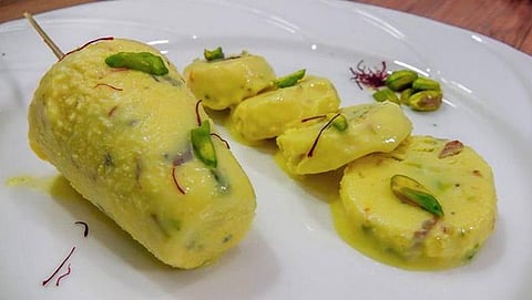 ಬಾದಾಮಿ, ಗುಲಾಬಿ ಕುಲ್ಫಿ