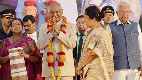 ಮಹಾಮಸ್ತಕಾಭಿಷೇಕದಲ್ಲಿ ರಾಷ್ಟ್ರಪತಿ ಕೋವಿಂದ್