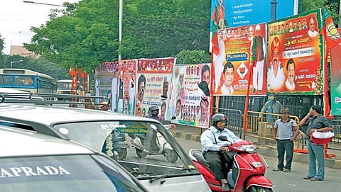 ಅಕ್ರಮ ಪ್ಲೆಕ್ಸ್, ಹೋರ್ಡಿಂಗ್ಸ್ ಗಳ (ಸಾಂದರ್ಭಿಕ ಚಿತ್ರ)