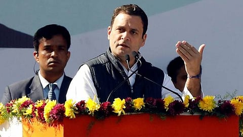 ಕಾಂಗ್ರೆಸ್ ಅಧ್ಯಕ್ಷ ರಾಹುಲ್ ಗಾಂಧಿ