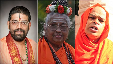 ಲಕ್ಷ್ಮಿವರ ತೀರ್ಥ ಸ್ವಾಮಿಜಿ, ಮಾತೆ ಮಹಾದೇವಿ, ಶ್ರೀ ಶಿವಮೂರ್ತಿ ಮುರುಘಾ ಸ್ವಾಮೀಜಿ