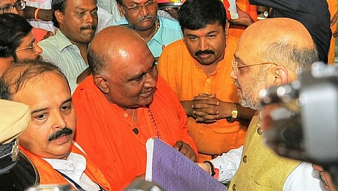 ಸಿದ್ಧಾರೂಢ ಮಠದಲ್ಲಿ ಅಮಿತ್ ಶಾ