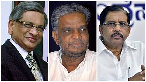 ಎಸ್.ಎಂ ಕೃಷ್ಣ , ಶ್ರೀನಿವಾಸ್ ಪ್ರಸಾದ್ ಮತ್ತು ಪರಮೇಶ್ವರ