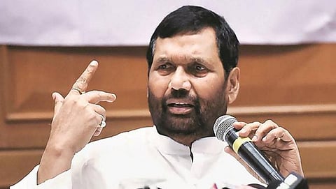 Union minister Ramvilas Paswan
