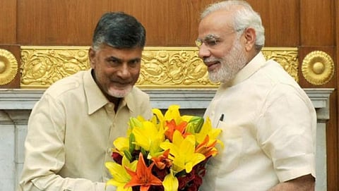 ಚಂದ್ರಬಾಬು ನಾಯ್ಡು-ನರೇಂದ್ರ ಮೋದಿ