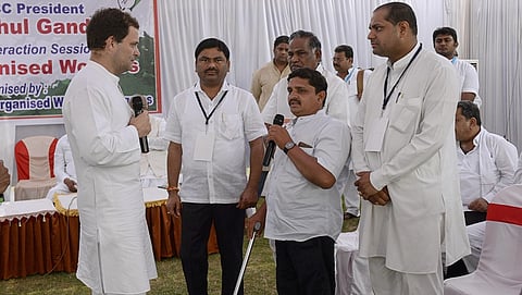 ಸಂವಾದದಲ್ಲಿ ರಾಹುಲ್ ಗಾಂಧಿ