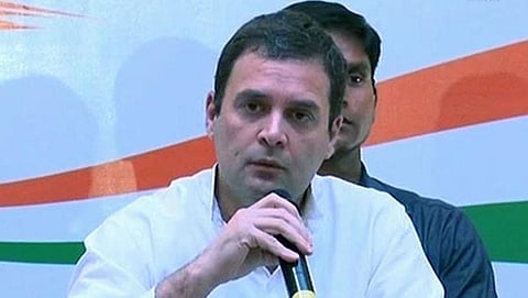 ಕಾಂಗ್ರೆಸ್ ಅಧ್ಯಕ್ಷ ರಾಹುಲ್ ಗಾಂಧಿ