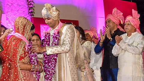 ತೇಜ್ ಪ್ರತಾಪ್ ಹಾಗೂ ಐಶ್ವರ್ಯ ರಾಯ್ ಮದುವೆ