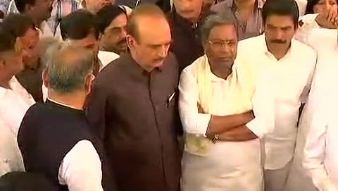 ಗುಲಾಂ ನಬಿ ಆಜಾದ್, ಸಿದ್ದರಾಮಯ್ಯ, ಪರಮೇಶ್ವರ