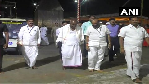 ಮಾಜಿ ಪ್ರಧಾನಿಗೆ 86ನೇ ಜನ್ಮದಿನದ ಸಂಭ್ರಮ: ತಿರುಪತಿಯಲ್ಲಿ ಪೂಜೆ ಸಲ್ಲಿಸಿದ ಹೆಚ್.ಡಿ.ದೇವೇಗೌಡ
