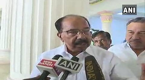 ಕಾಂಗ್ರೆಸ್ ಹಿರಿಯ ನಾಯಕ ವೀರಪ್ಪ ಮೊಯ್ಲಿ