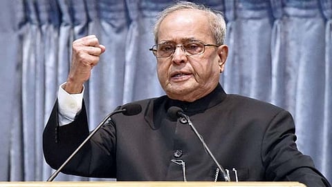 ಮಾಜಿ ರಾಷ್ಟ್ರಪತಿ ಪ್ರಣಬ್ ಮುಖರ್ಜಿ