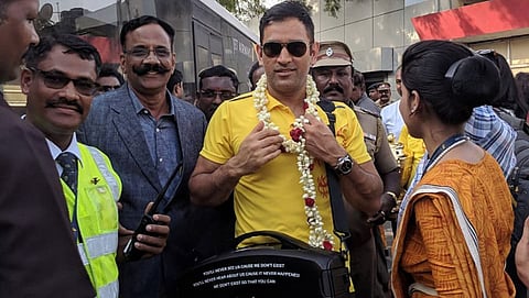 ಪ್ರಶಸ್ತಿ ಜಯಿಸಿದ ಬಳಿಕ ಚೆನ್ನೈಗೆ ಆಗಮಿಸಿದ ಧೋನಿಗೆ ಅದ್ಧೂರಿ ಸ್ವಾಗತ