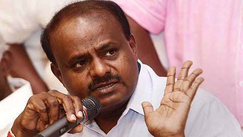 ದೆಹಲಿಯಲ್ಲಿ ಮಾಧ್ಯಮಗಳೊಂದಿಗೆ ಮಾತನಾಡಿದ ಸಿಎಂ ಕುಮಾರಸ್ವಾಮಿ