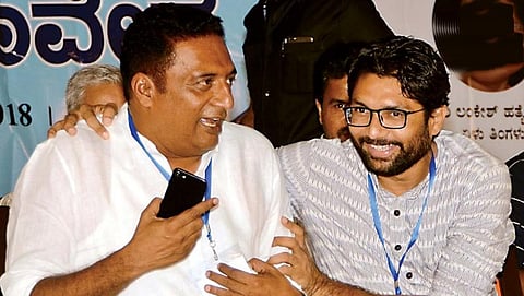 ಪ್ರಕಾಶ್ ರೈ, ಜಿಗ್ನೇಶ್ ಮೇವಾನಿ