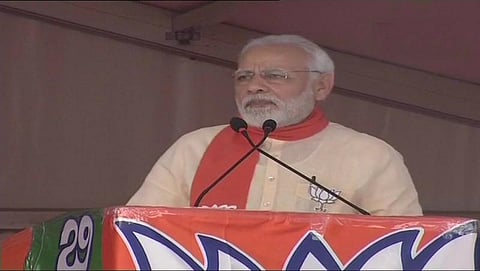 ಕೋಟೆ ನಾಡು ಚಿತ್ರದುರ್ಗದಲ್ಲಿ ಪ್ರಧಾನಿ ಮೋದಿ: ಜನತೆಯನ್ನುದ್ದೇಶಿಸಿ ಭಾಷಣ