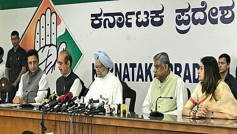 ಡಾ. ಮನ್ ಮೋಹನ್ ಸಿಂಗ್ ಸುದ್ದಿಗೋಷ್ಠಿ