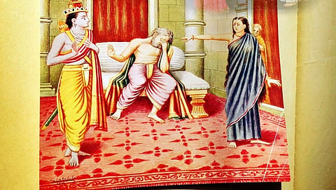 ರಾಮನ ಪಟ್ಟಾಭಿಷೇಕಕ್ಕೆ ತಂದಿದ್ದ ಸಾಮಗ್ರಿಗಳಿಂದಲೇ ಭರತನ ಪಟ್ಟಾಭಿಷೇಕಕ್ಕೆ ಪಟ್ಟು ಹಿಡಿದಿದ್ದಳು ಕೈಕೆ!