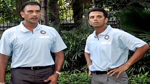 ರವಿಶಾಸ್ತ್ರಿ-ರಾಹುಲ್ ದ್ರಾವಿಡ್
