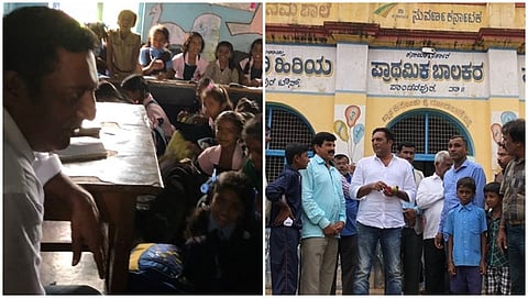ಮಂಡ್ಯ ಜಿಲ್ಲೆಯ ಕೆ ಆರ್ ಪೇಟೆ ತಾಲ್ಲೂಕಿನ ಸರ್ಕಾರಿ ಶಾಲೆಯೊಂದರಲ್ಲಿ ಮಕ್ಕಳೊಂದಿಗೆ, ಶಿಕ್ಷಕರು ಹಾಗೂ ಕಾರ್ಯಕರ್ತರೊಂದಿಗೆ ಮಾತುಕತೆ ನಡೆಸಿದ ನಟ ಪ್ರಕಾಶ್ ರಾಜ್