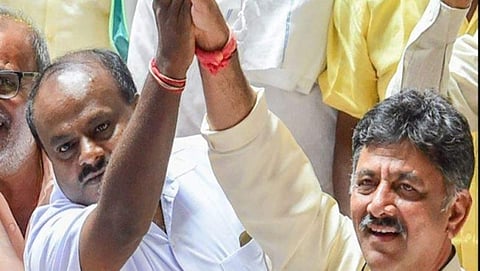 ಕುಮಾರ ಸ್ವಾಮಿ ಮತ್ತು ಡಿ,ಕೆ ಶಿವಕುಮಾರ್