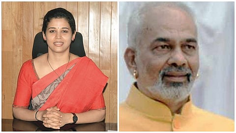 ರೋಹಿಣಿ ಸಿಂಧೂರಿ ಮತ್ತು ಮಾಜಿ ಸಚಿವ ಎ,ಮಂಜು,