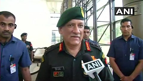 ಸೇನಾ ಮುಖ್ಯಸ್ಥ ಜನರಲ್ ಬಿಪಿನ್ ರಾವತ್