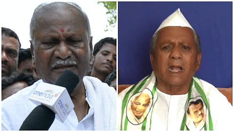 ಡಿ.ಸಿ ತಮ್ಮಣ್ಣ, ಹಾಗೂ ಎಂ,ಸಿ ಮನಗೂಳಿ