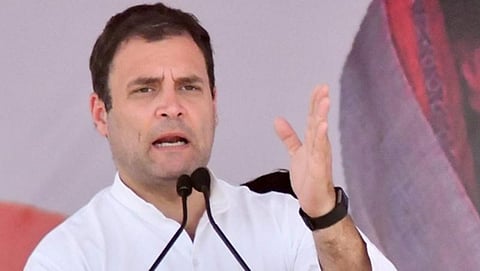 ಕಾಂಗ್ರೆಸ್ ಅಧ್ಯಕ್ಷ ರಾಹುಲ್ ಗಾಂಧಿ