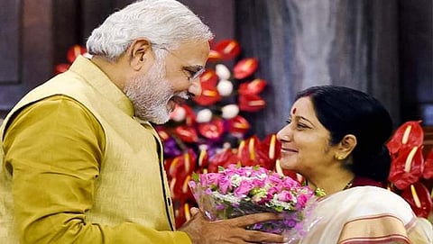 ನರೇಂದ್ರ ಮೋದಿ-ಸುಷ್ಮಾ ಸ್ವರಾಜ್